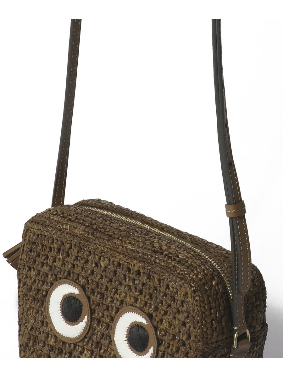 ANYA HINDMARCH / EYES ラフィアクロスボディバッグ｜ESTNATION ONLINE