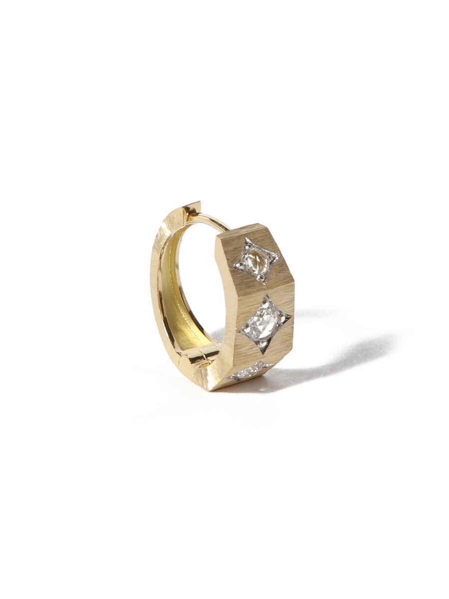 Coco diamond MM Ecrou ピアス