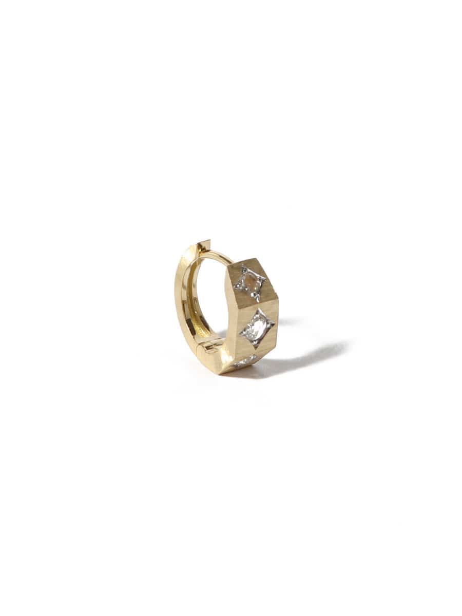 Coco diamond PM Ecrou ピアス