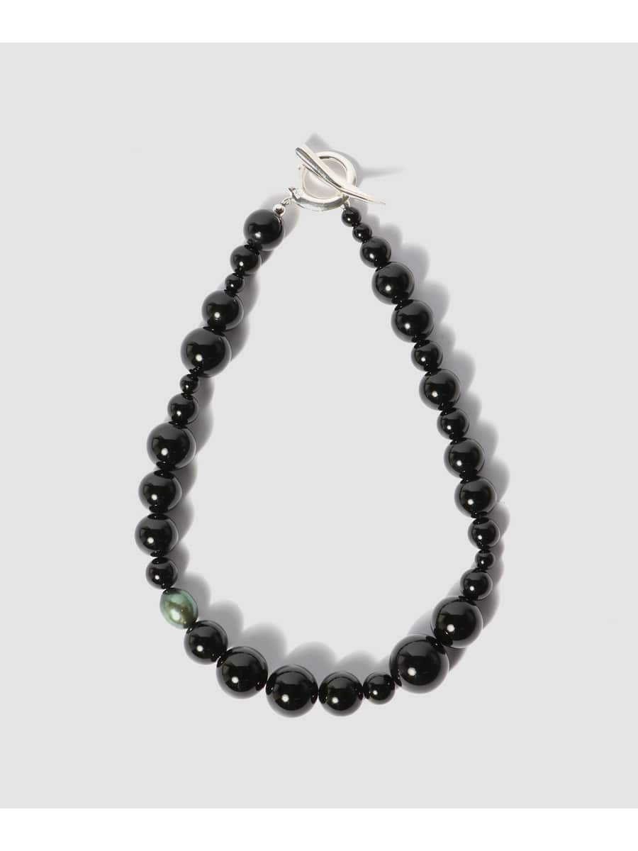 Many Moons Collar in Onyx ネックレス