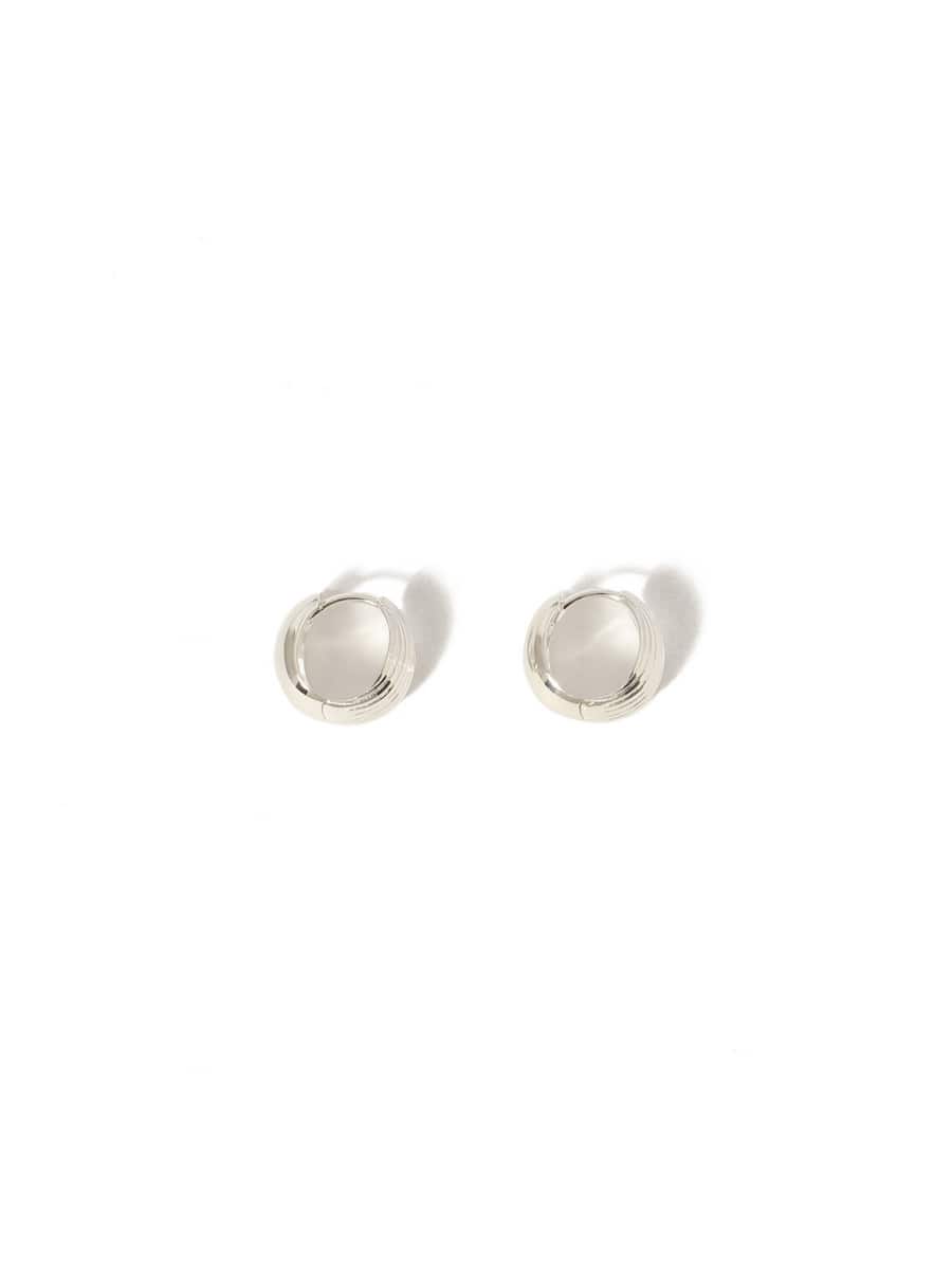 Reversible Hinged Hoops ピアス