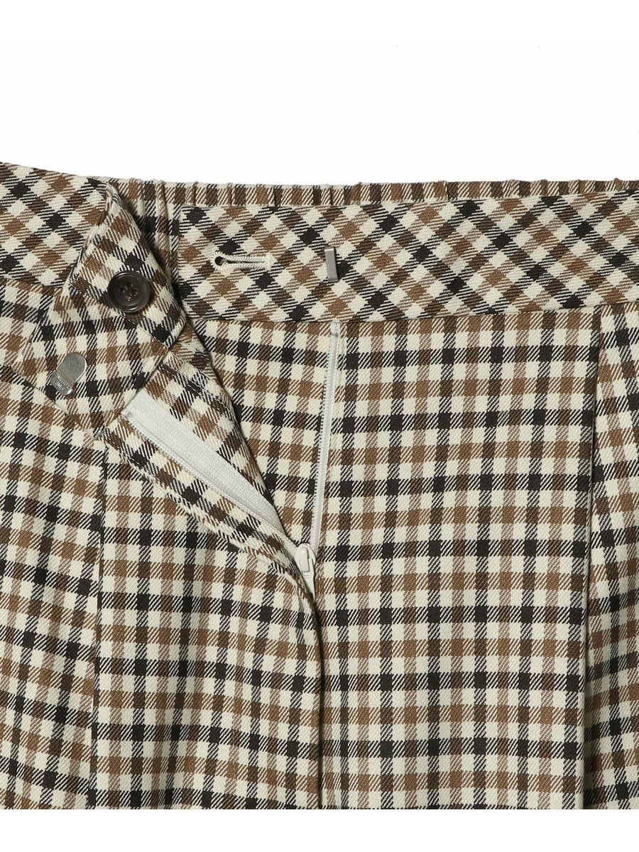 ESSENCEOFLUXURY / チェックワイドパンツ｜ESTNATION ONLINE STORE