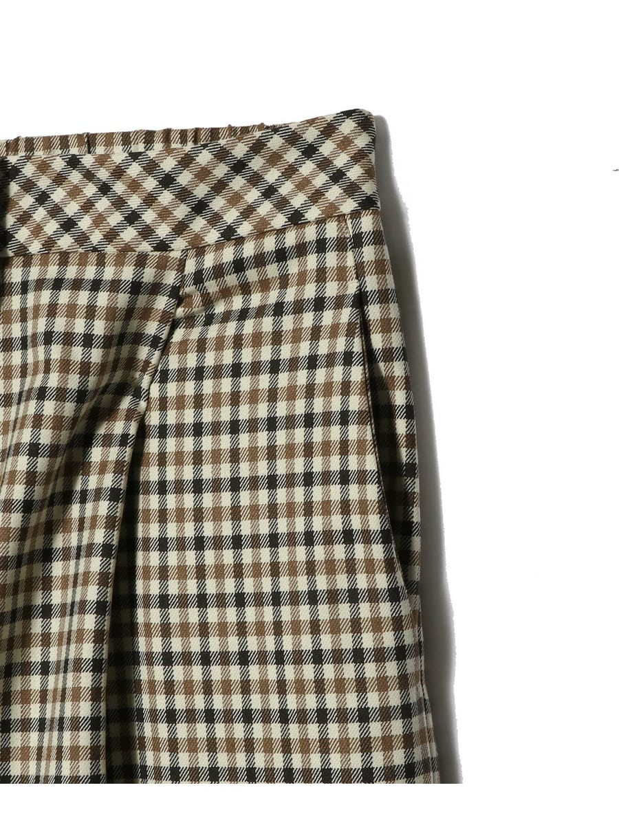 ESSENCEOFLUXURY / チェックワイドパンツ｜ESTNATION ONLINE STORE