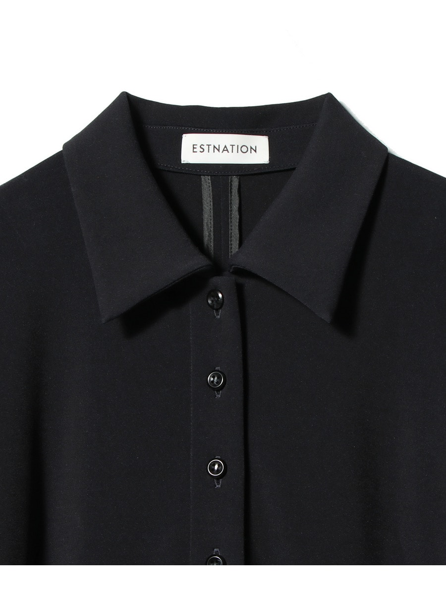 ESTNATION / ジャージーロングシャツワンピース｜ESTNATION ONLINE