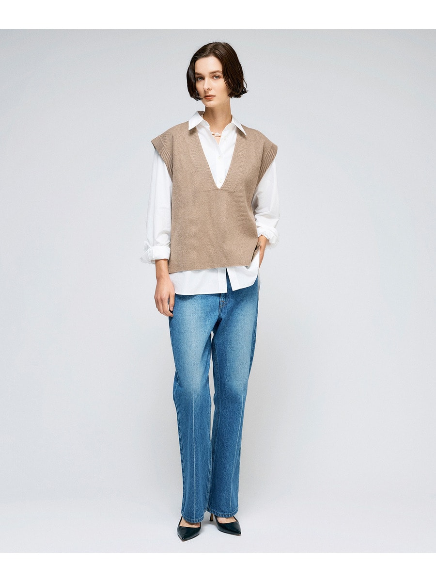 ESTNATION / レースレイヤード ノースリーブニット｜ESTNATION ONLINE