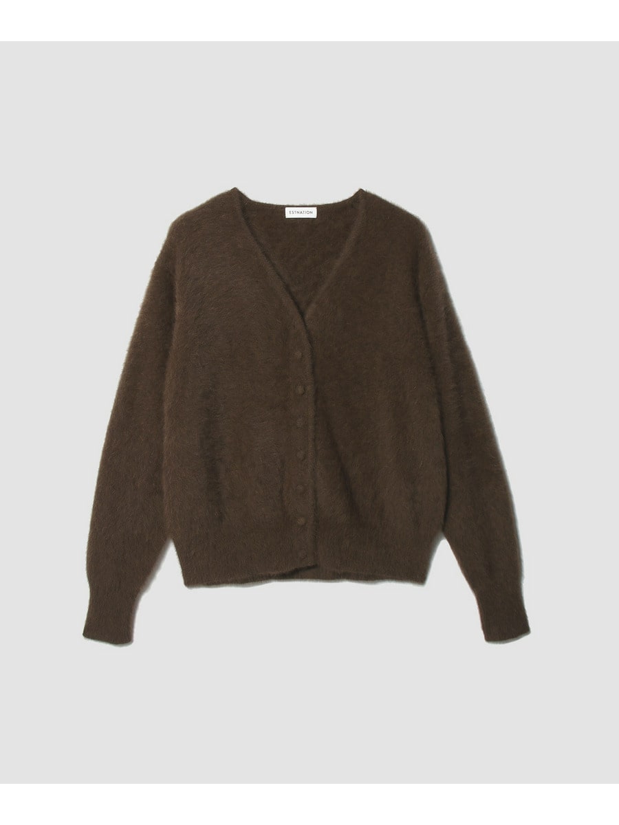 フォックスカシミア カーディガン