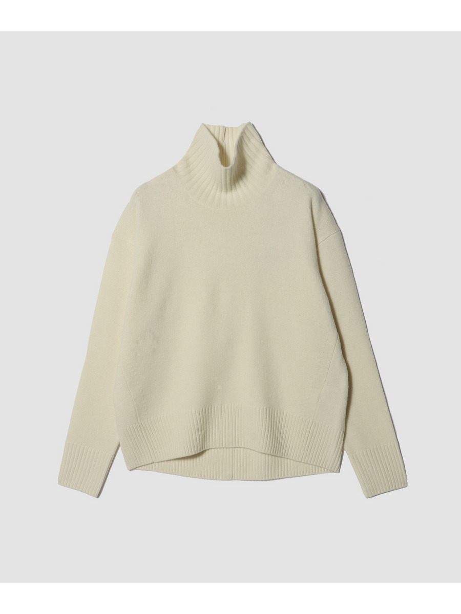 ウールカシミヤハイネックニット《EXCLUSIVE》