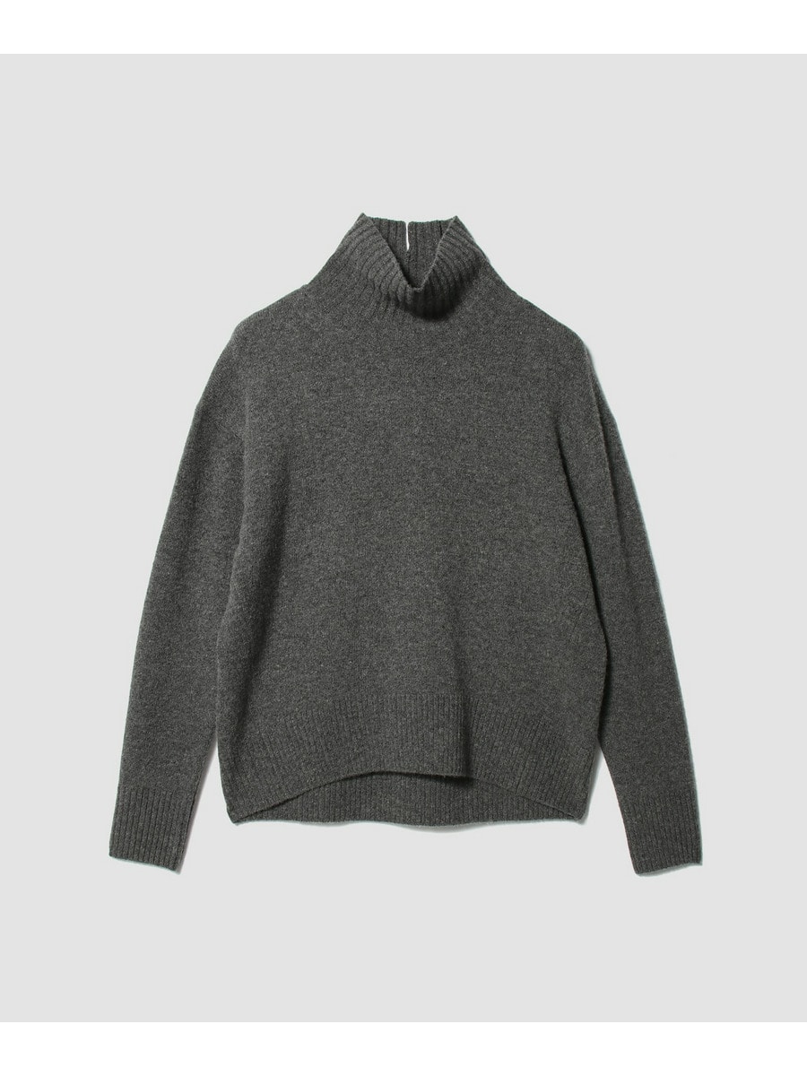 ウールカシミヤハイネックニット《EXCLUSIVE》