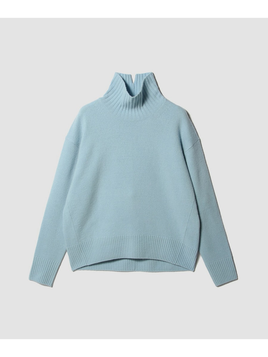 ウールカシミヤハイネックニット《EXCLUSIVE》