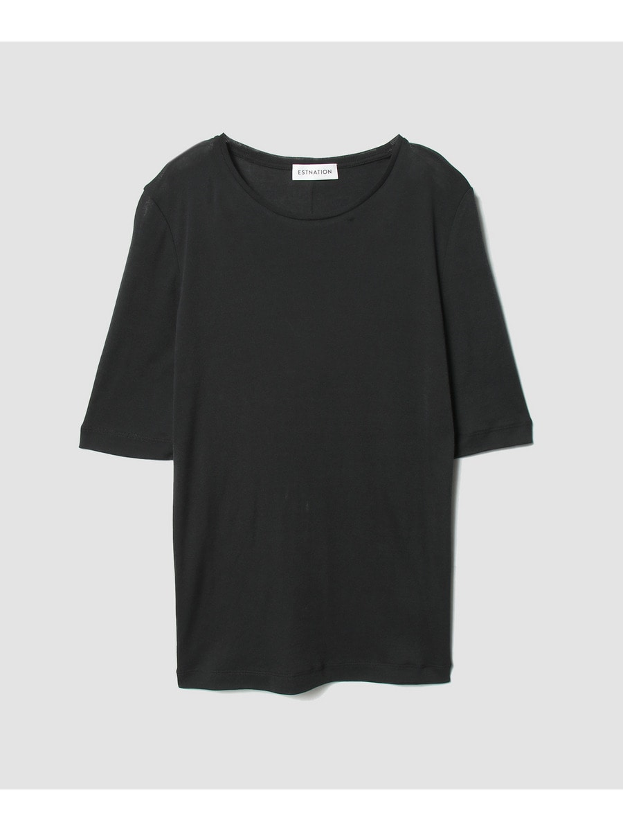 シアーハーフスリーブTシャツ