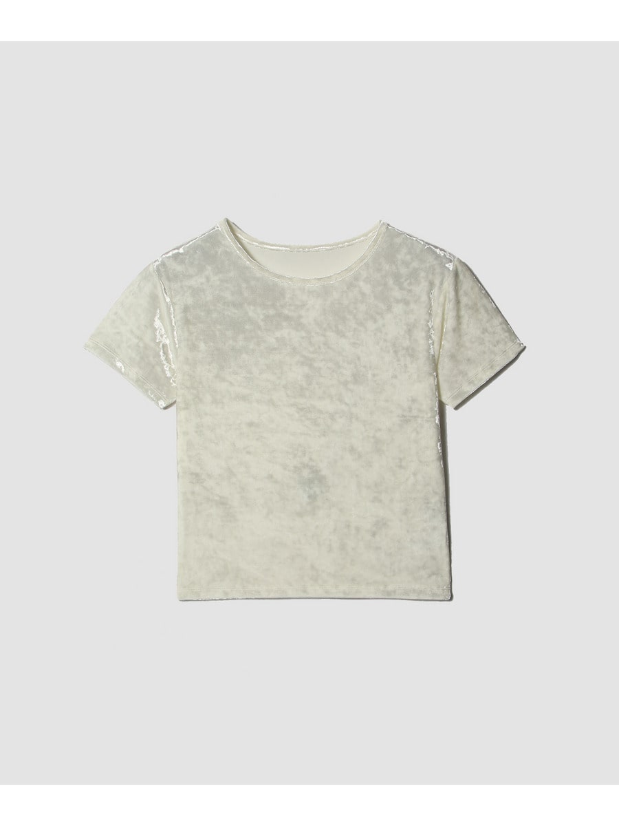 ベロアミニTシャツ