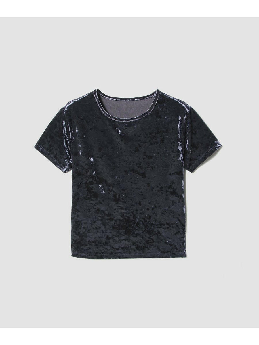 ベロアミニTシャツ