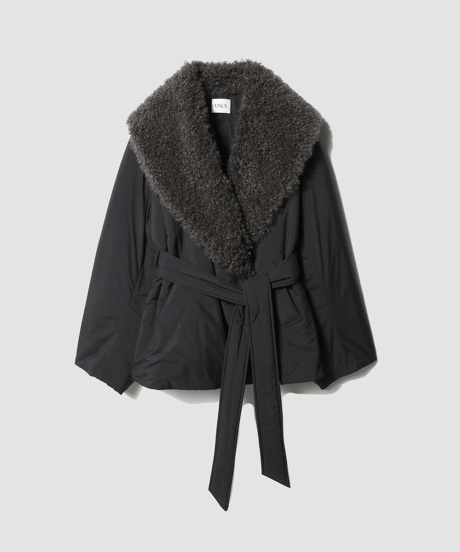 Fur Collar Padded Coat