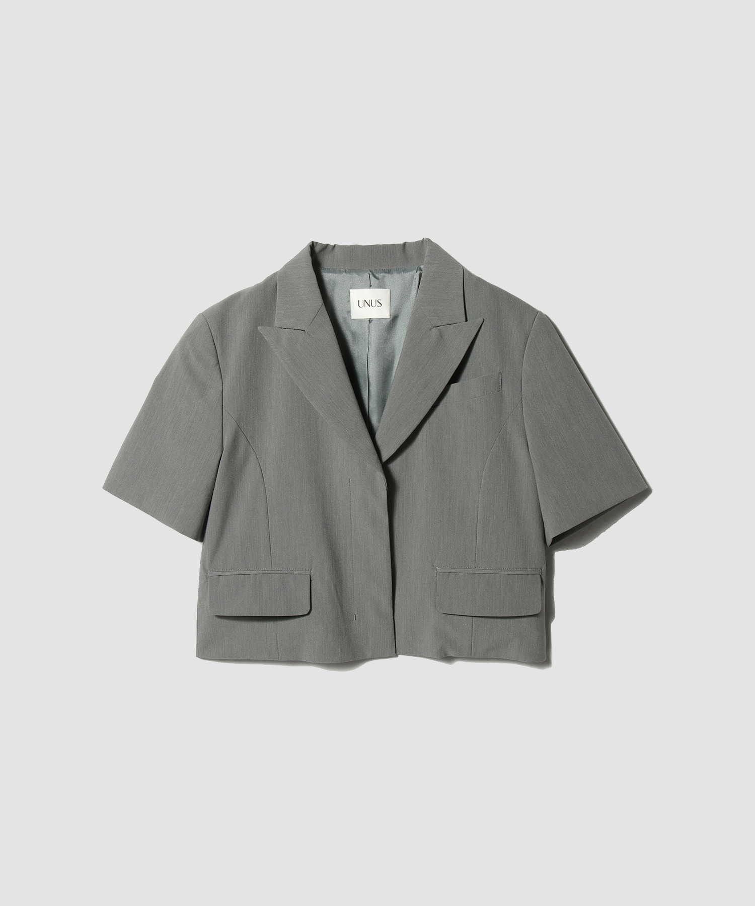 Cropped Tailored Jacket