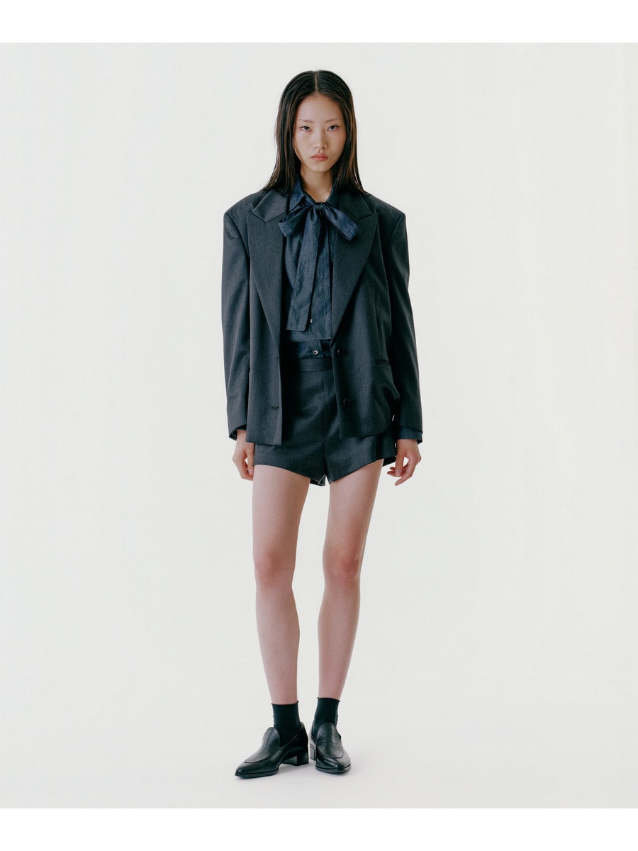 Oversized Peak Lapel Jacket