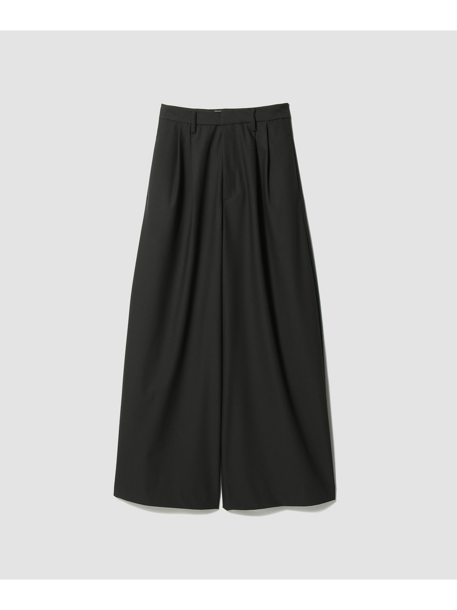 Two Tuck Wide Trousers