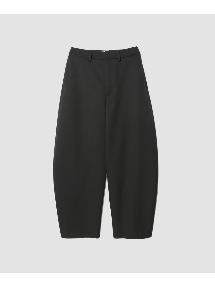 Wool Twill Barrel Pants
