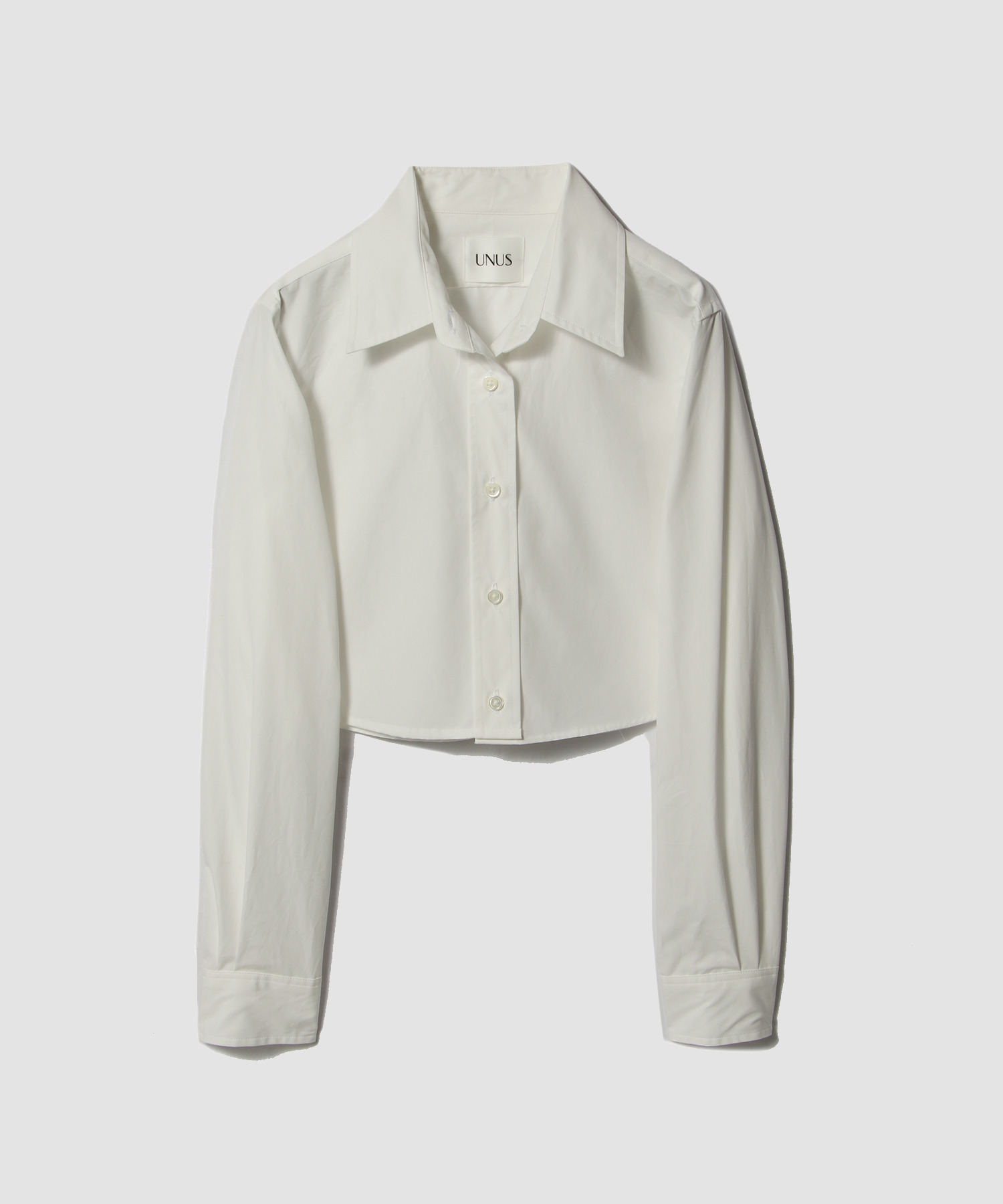 Cropped Typewriter Shirt