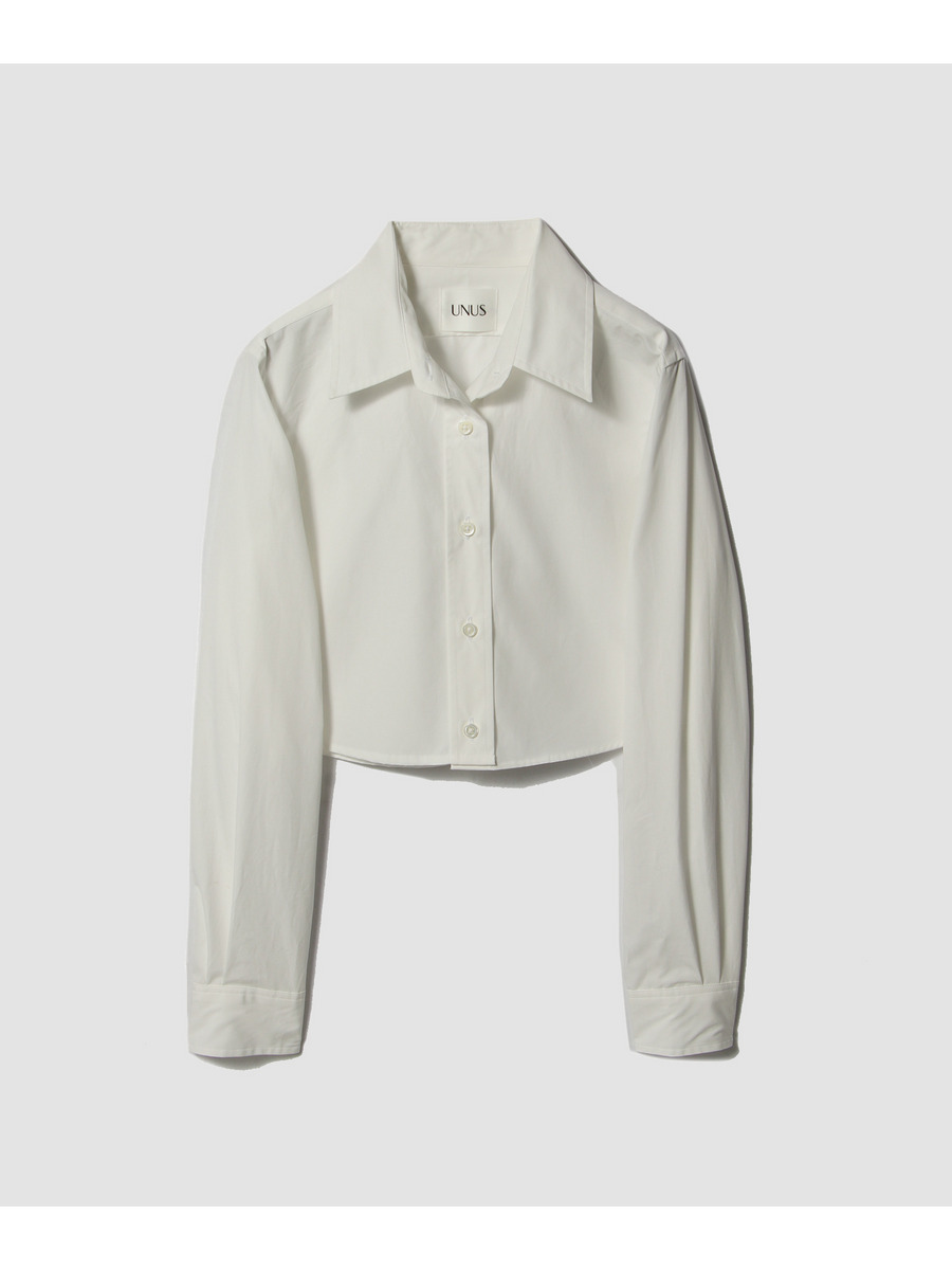 Cropped Typewriter Shirt