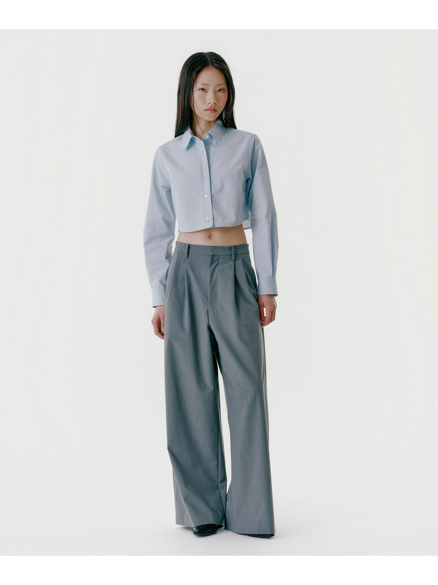 Cropped Typewriter Shirt