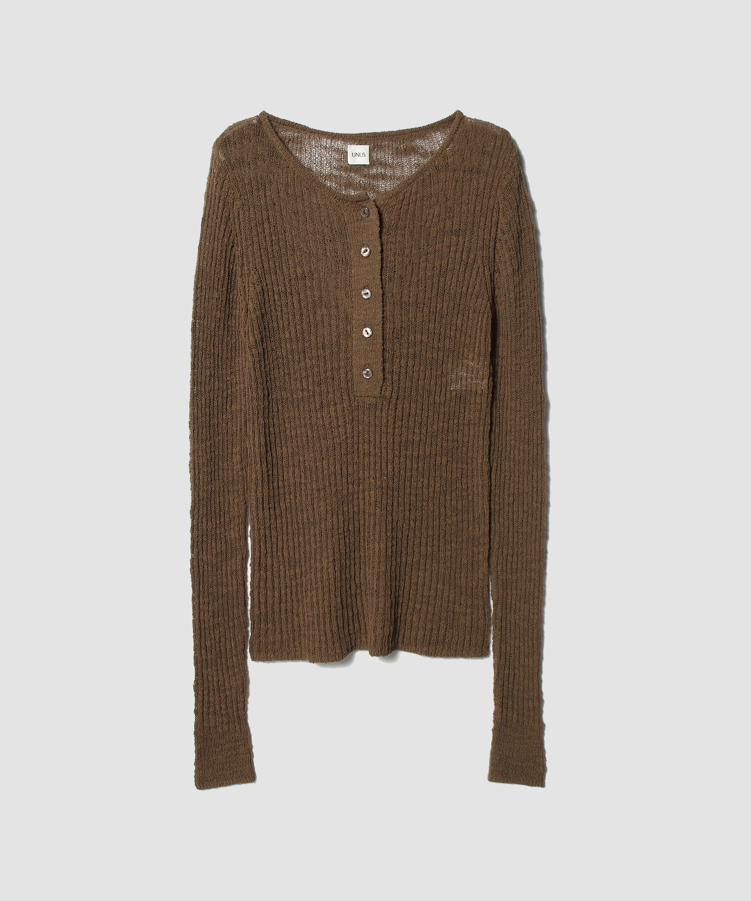 Henley Knit Top