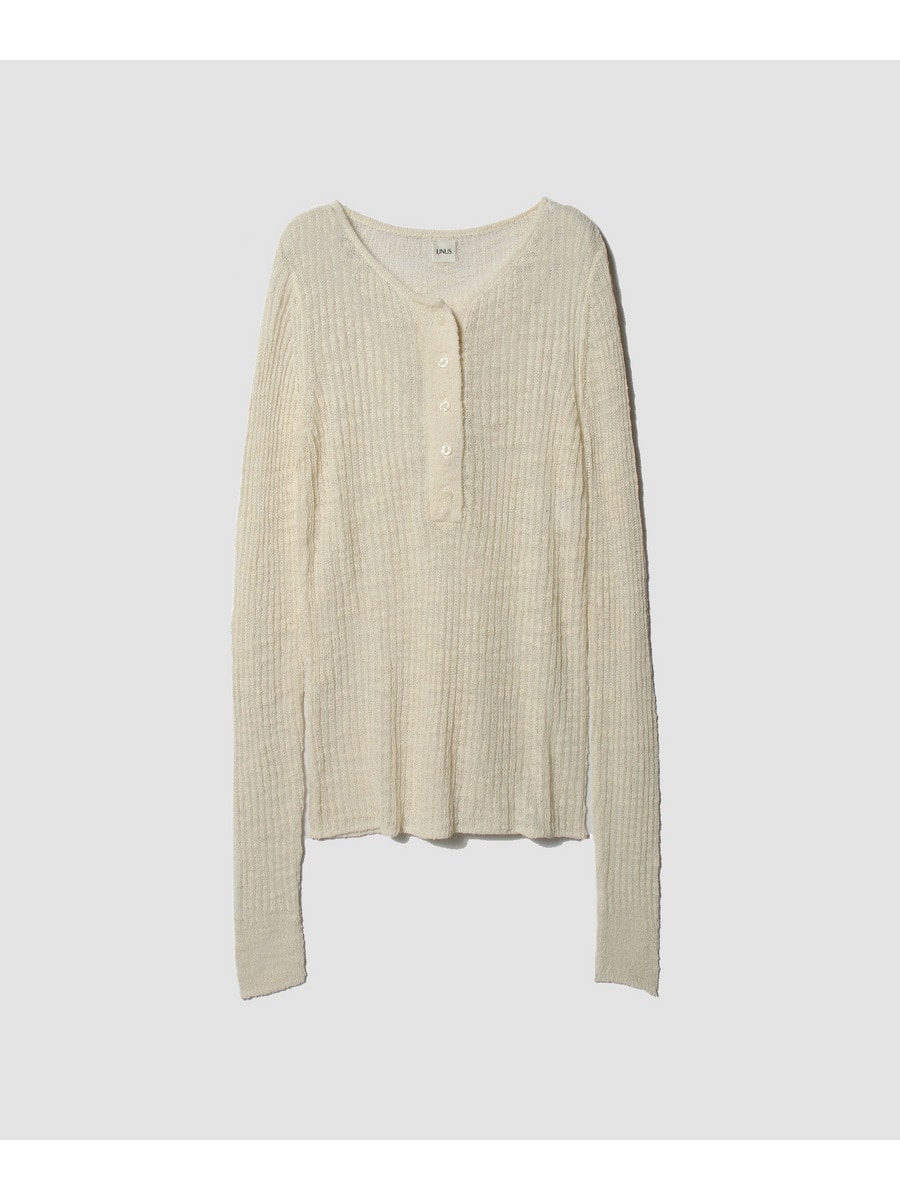 Henley Knit Top