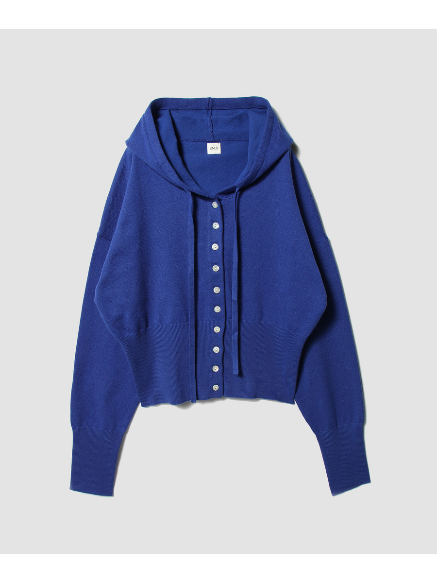 Hooded Knit Cardigan