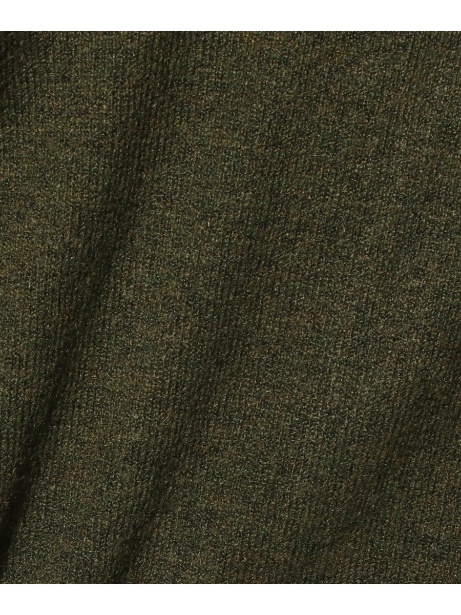 Wool Blend Cropped Cardigan
