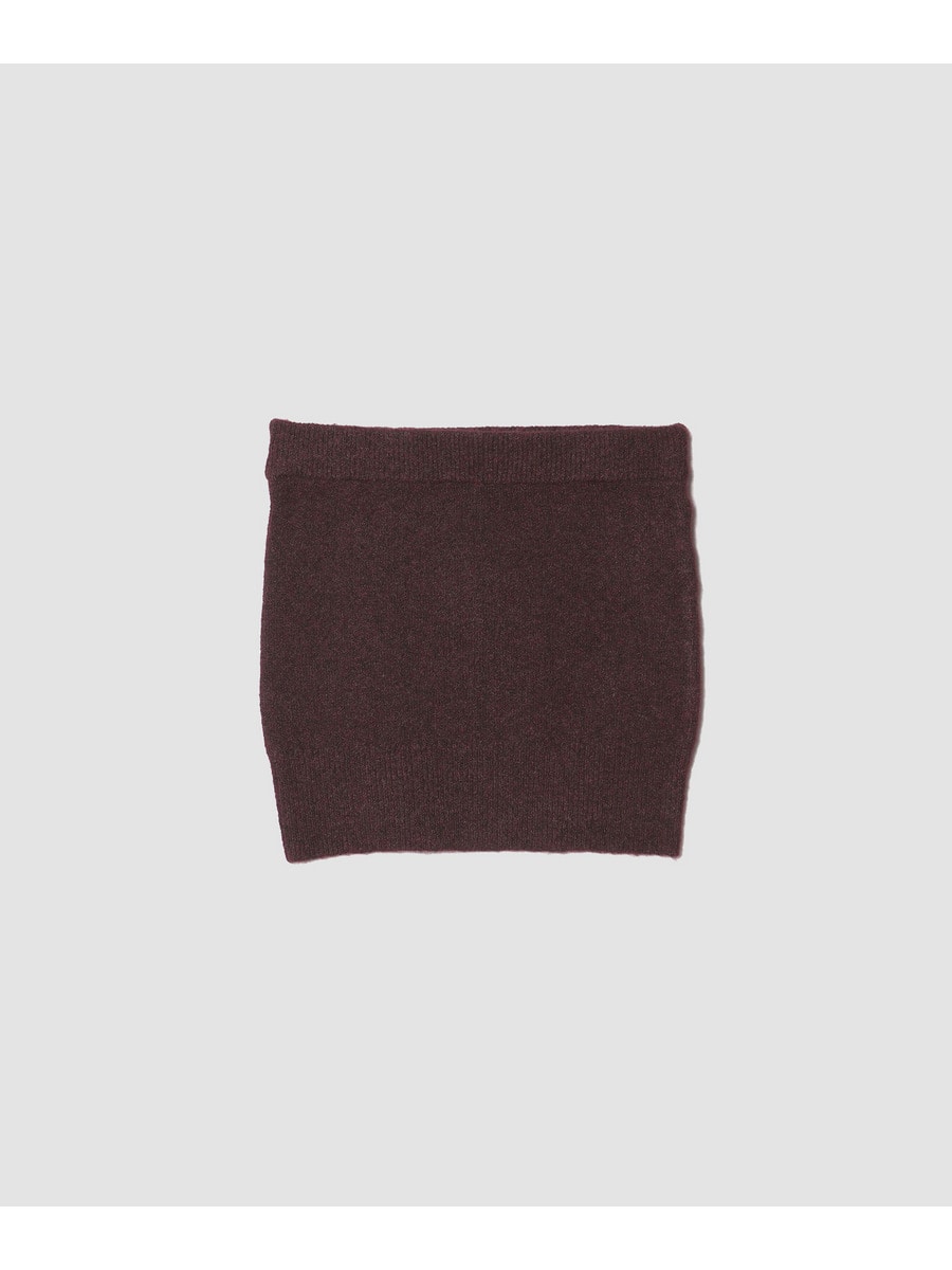Wool Blend Knit Bandeau Top