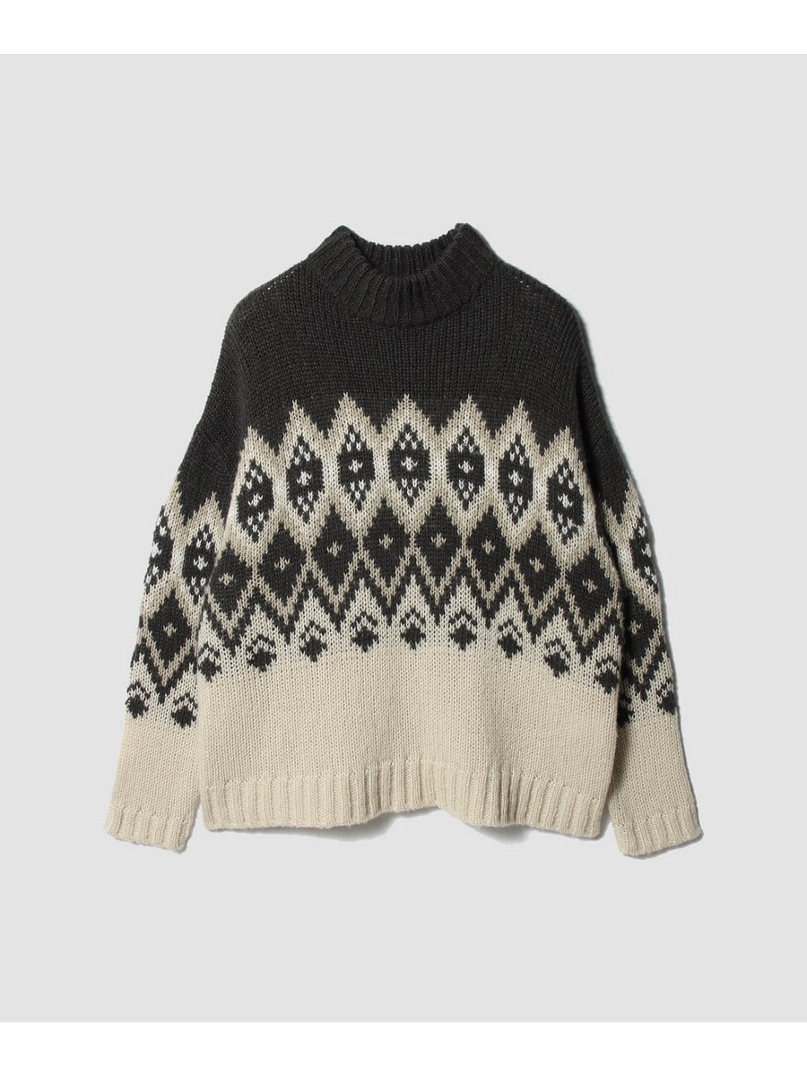 Nordic Jacquard Knit Pullover