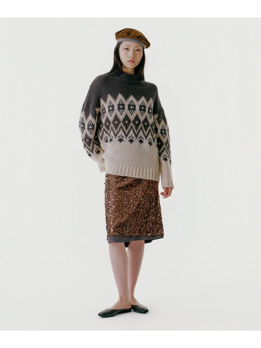 Nordic Jacquard Knit Pullover
