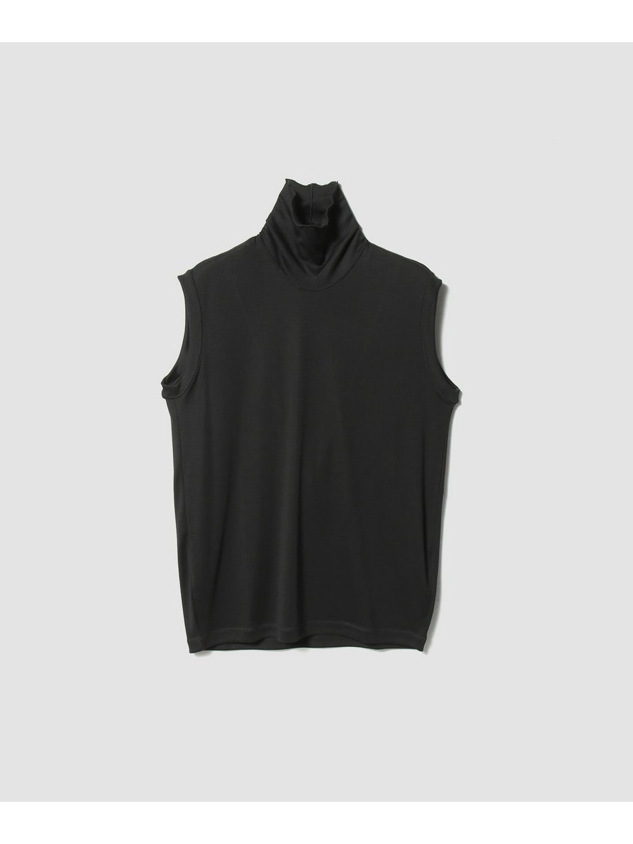 コンフォートハイネックウールTシャツ
