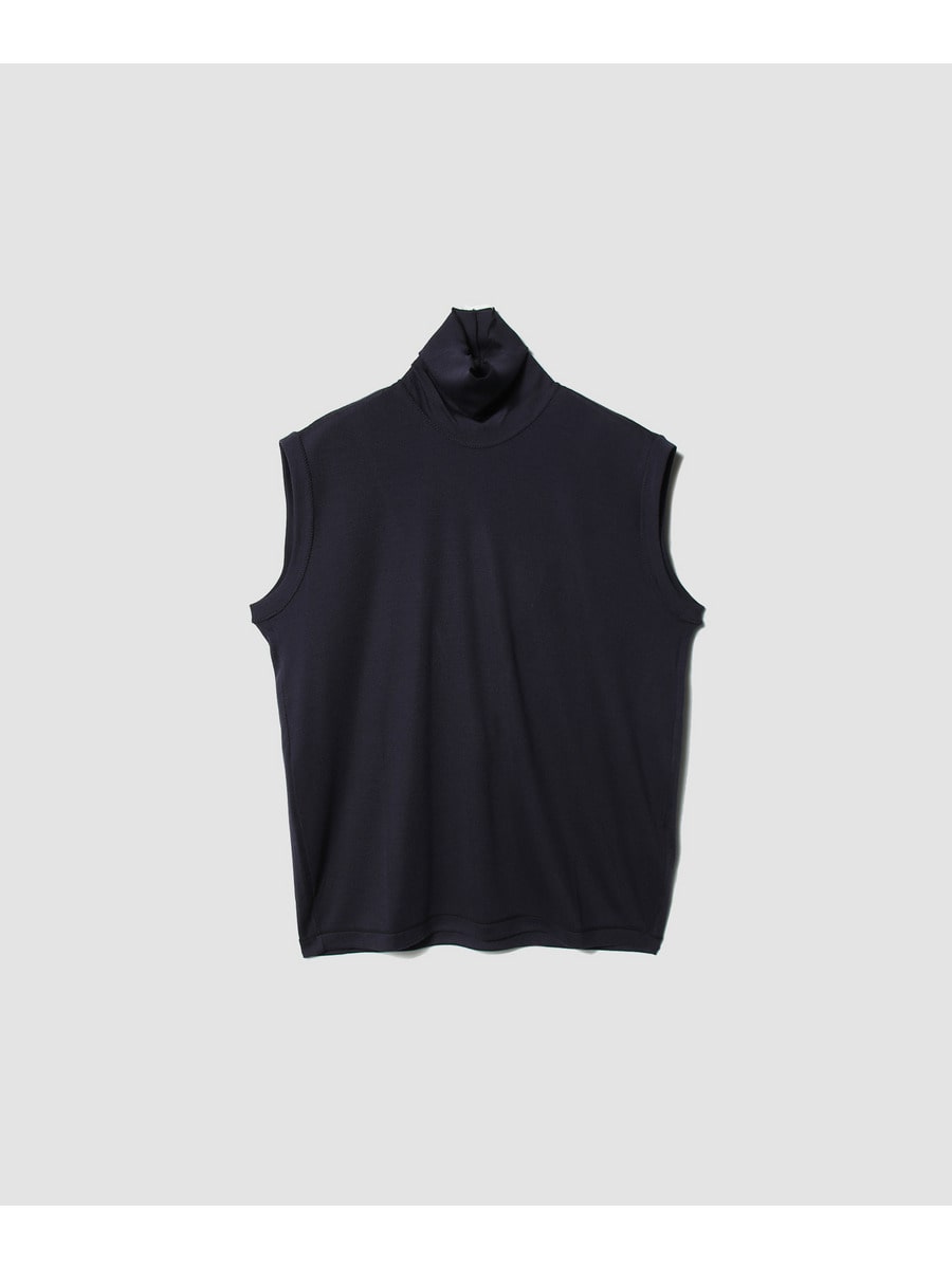 コンフォートハイネックウールTシャツ