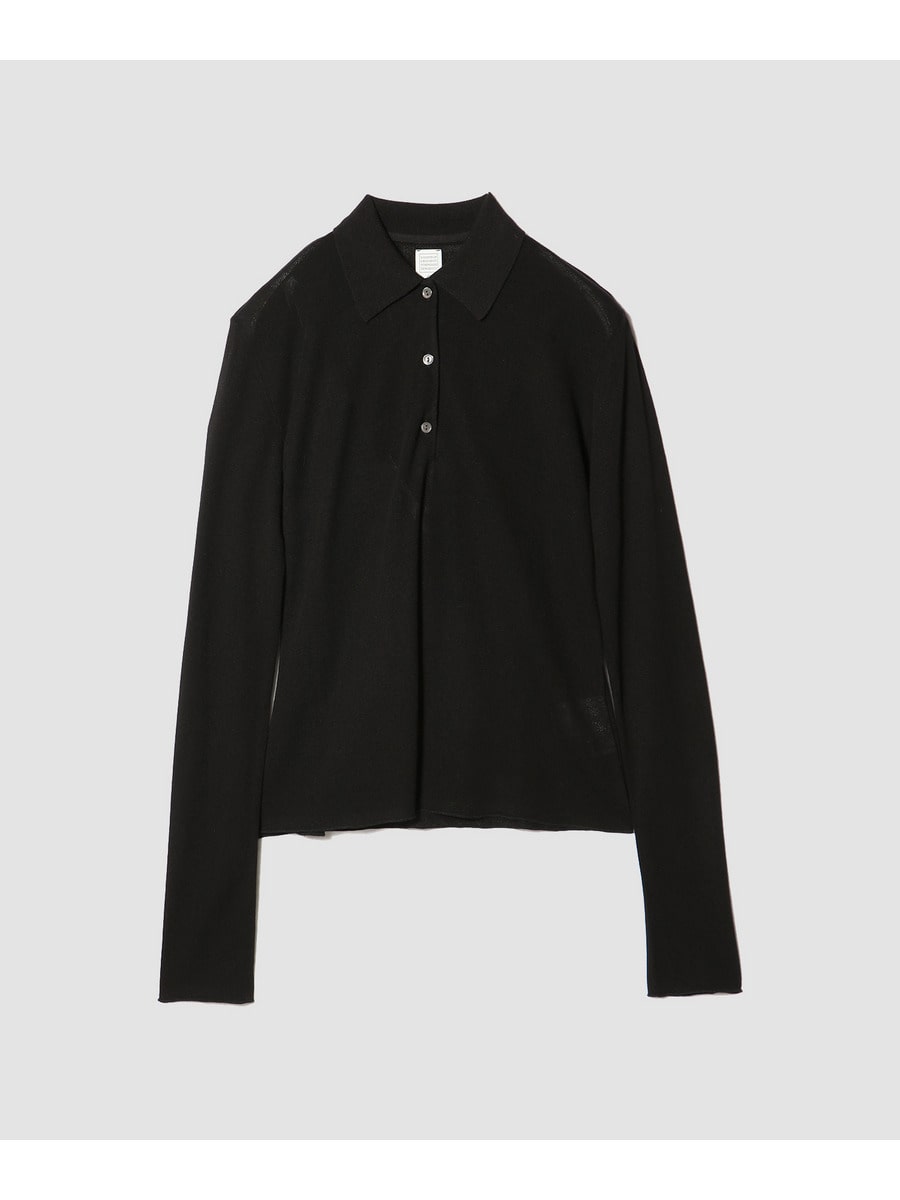 テンセルカシミヤシルクニットポロ