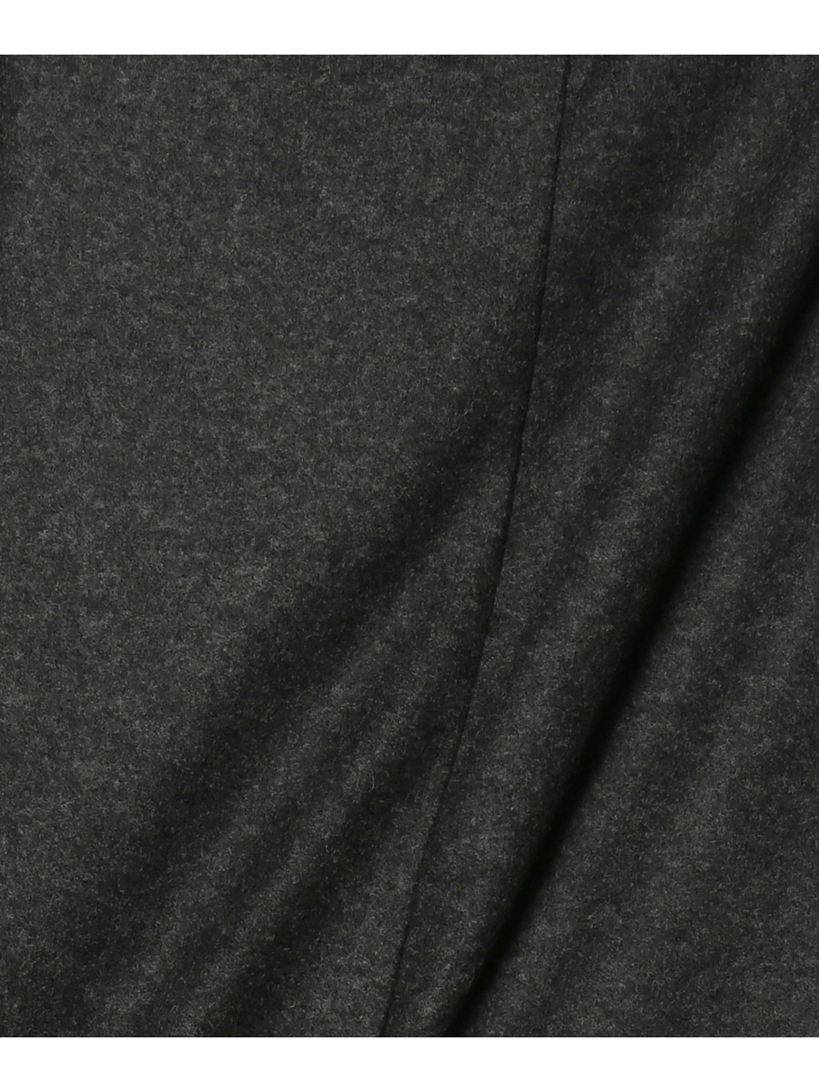 MERINO COLLEGE JERSEY タックストレートスカート
