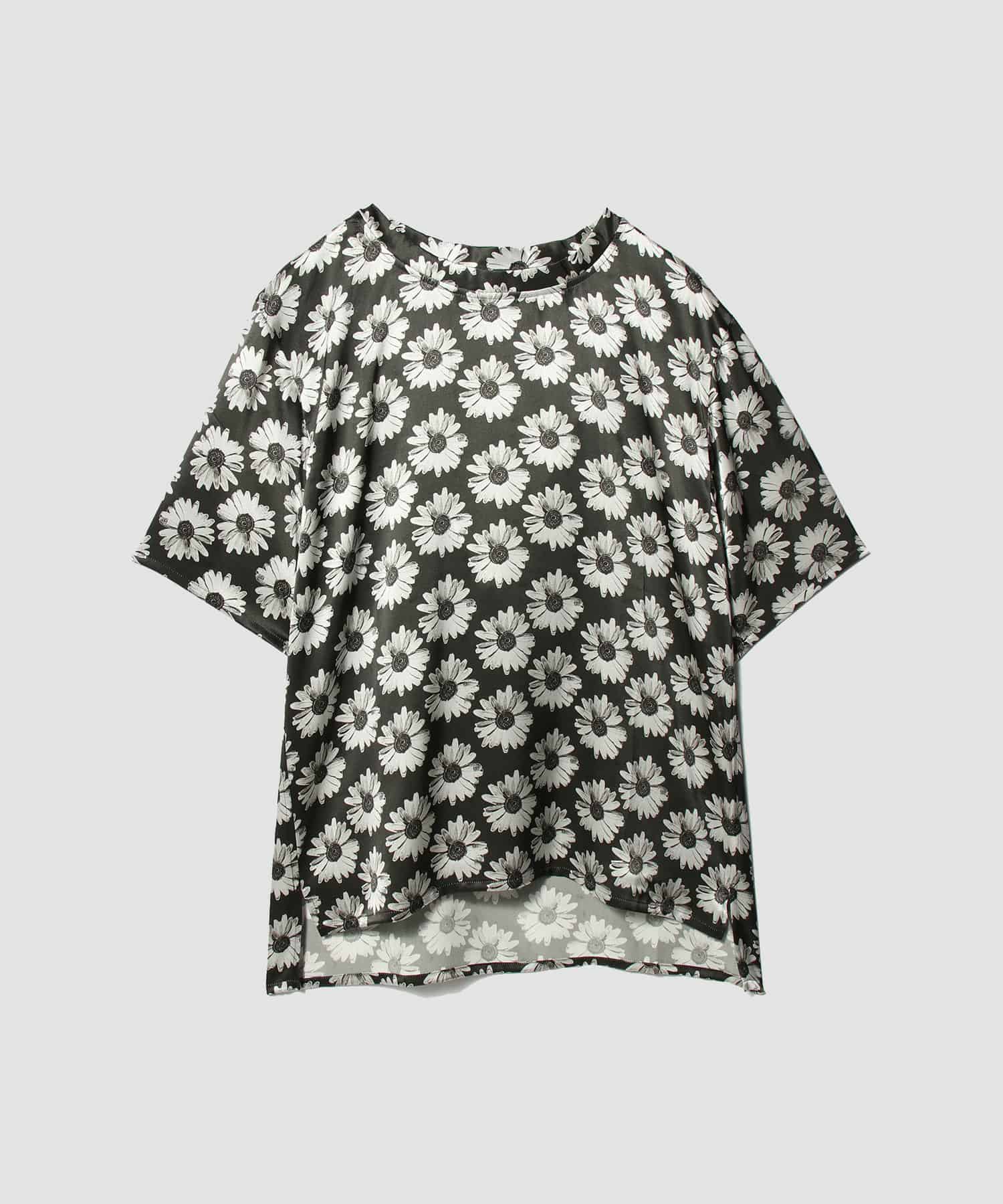 Silk Satin Pullover T-Shirt