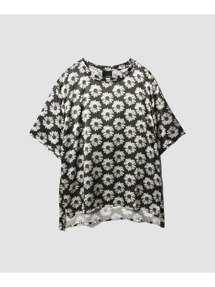 Silk Satin Pullover T-Shirt