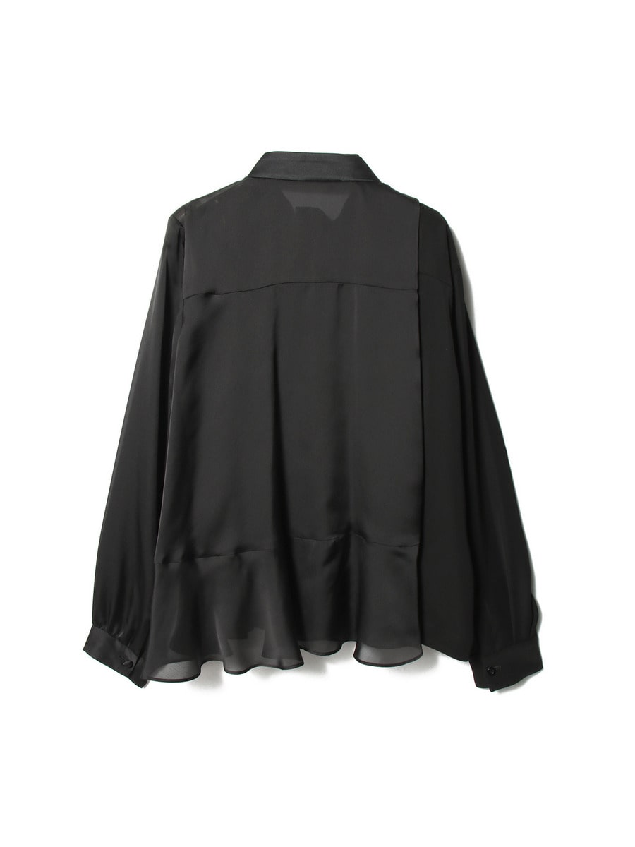 SACAI / サテンブラウス｜ESTNATION ONLINE STORE｜エストネーション