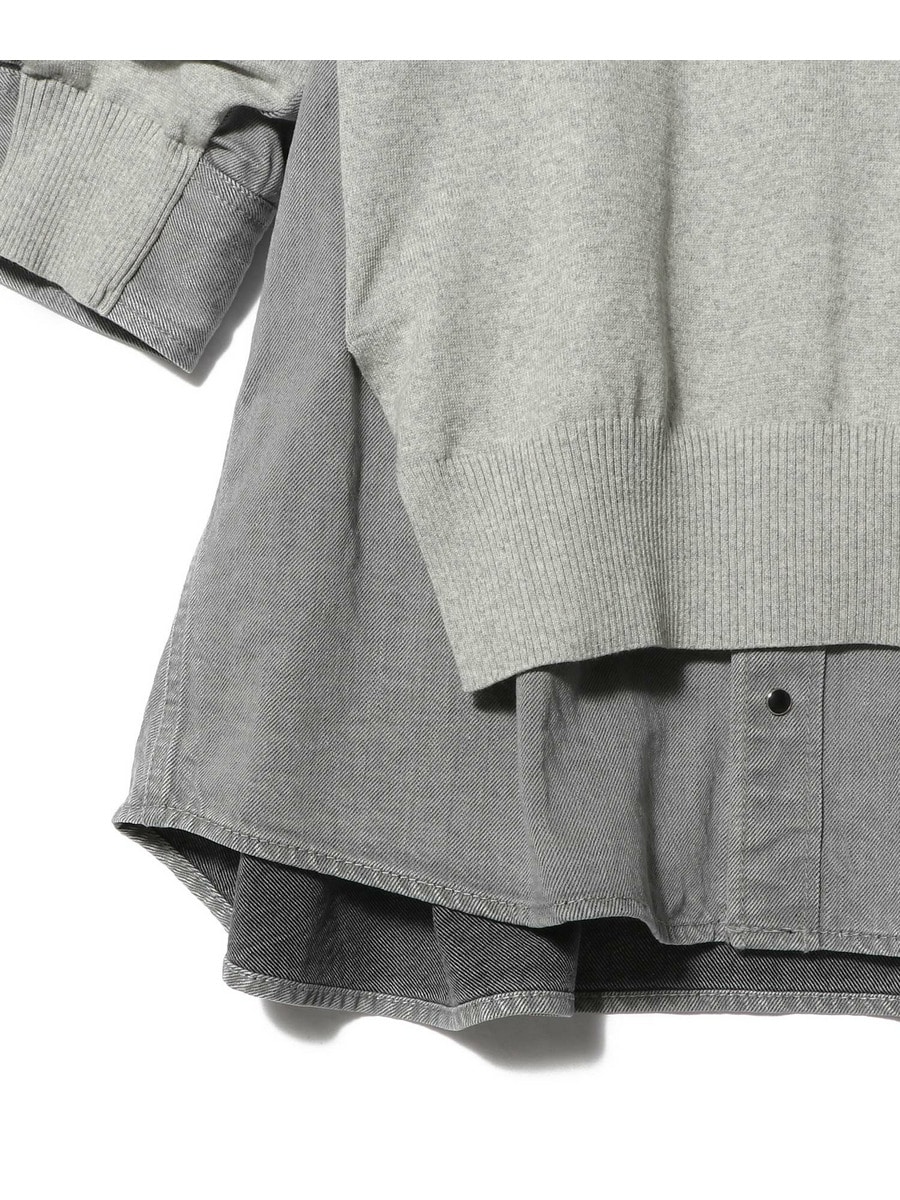 SACAI / デニム×ニットプルオーバー｜ESTNATION ONLINE STORE