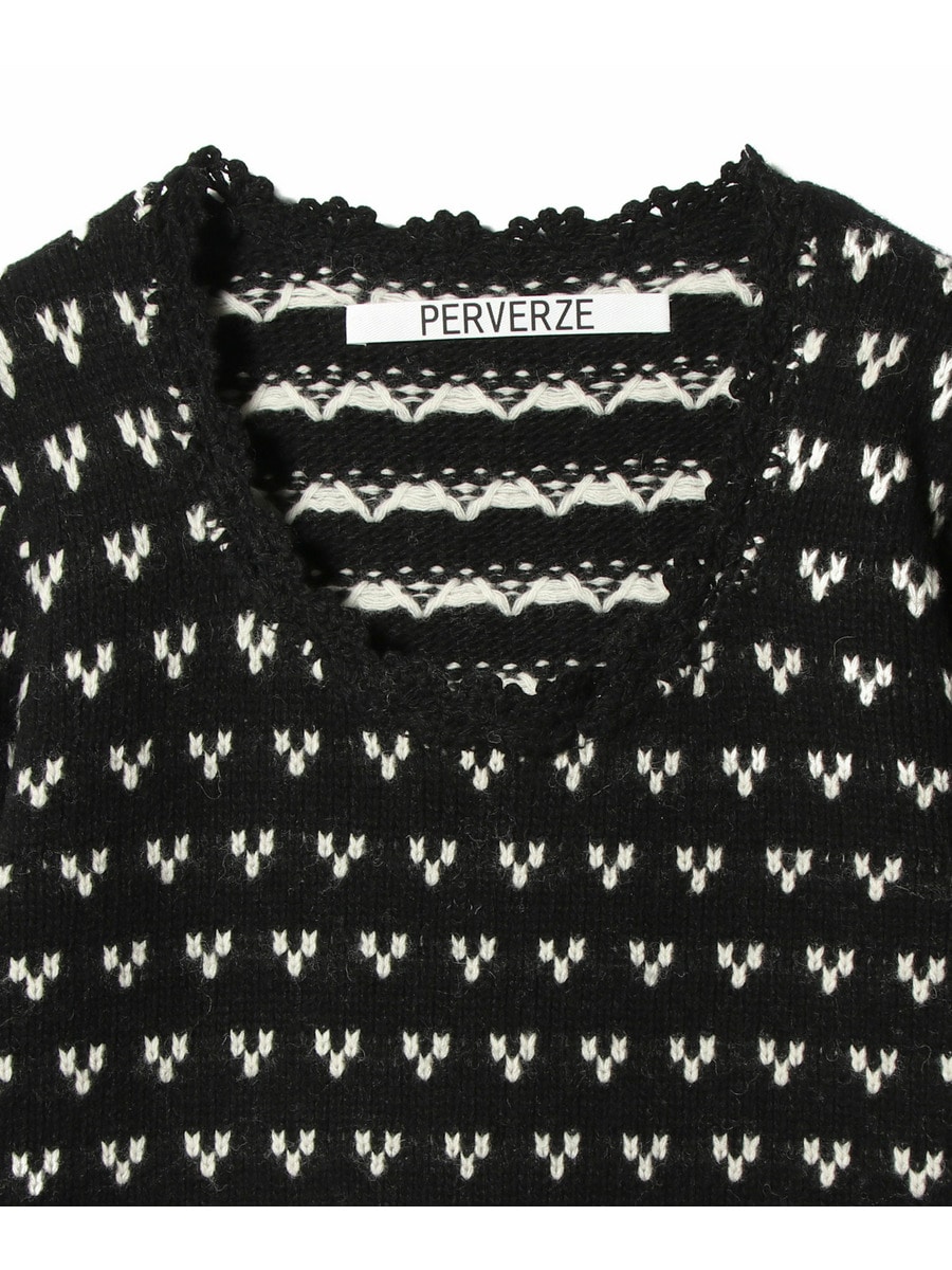 PERVERZE / Birds Eye Tiny Knit｜ESTNATION ONLINE STORE