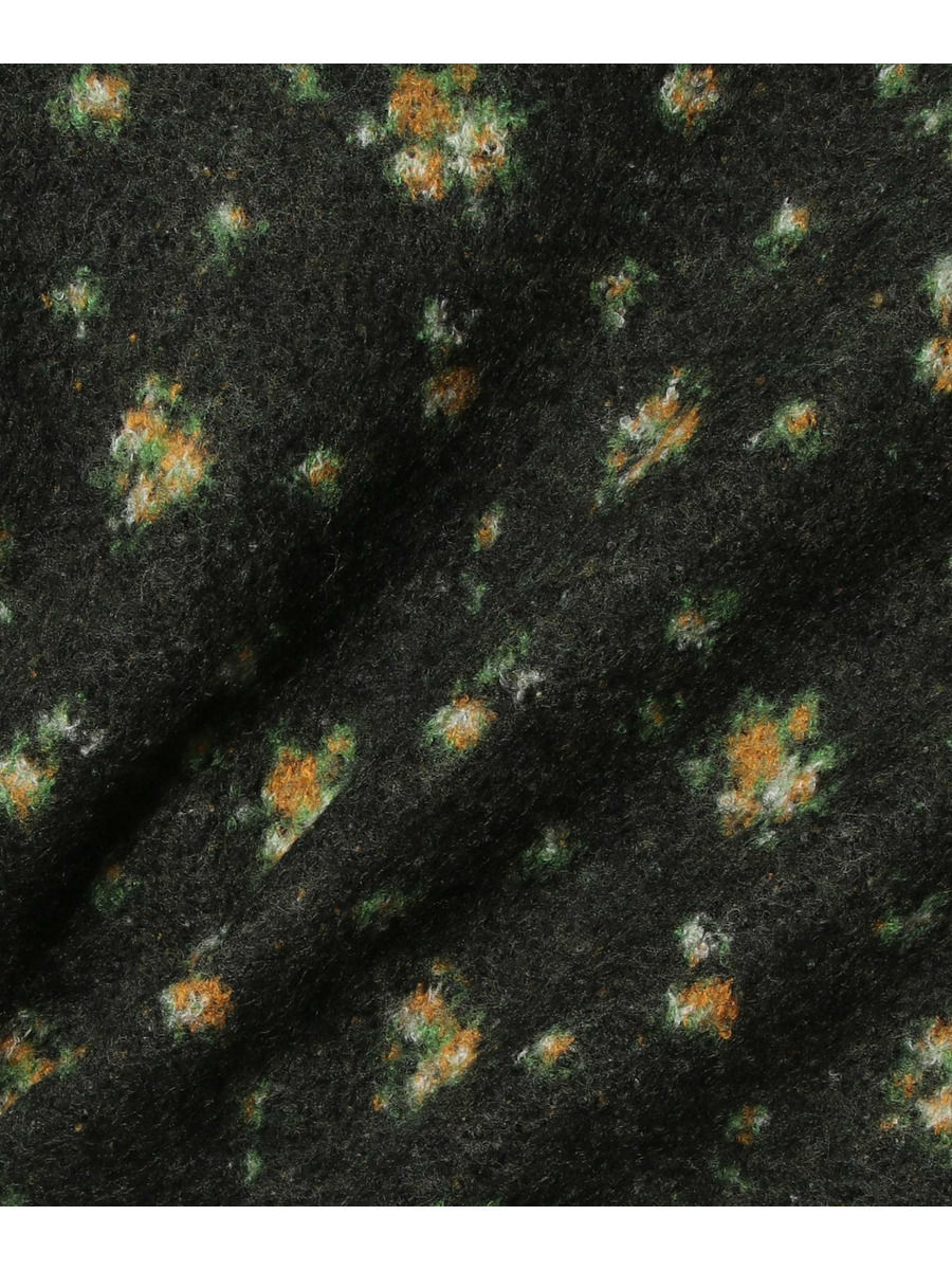 Floral Dot Knit Cardigan