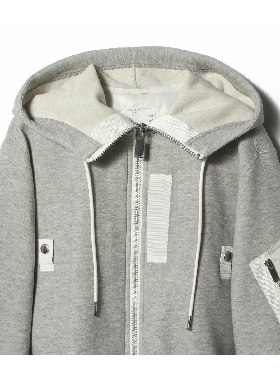 SACAI / スポンジスウェットフーディー｜ESTNATION ONLINE STORE