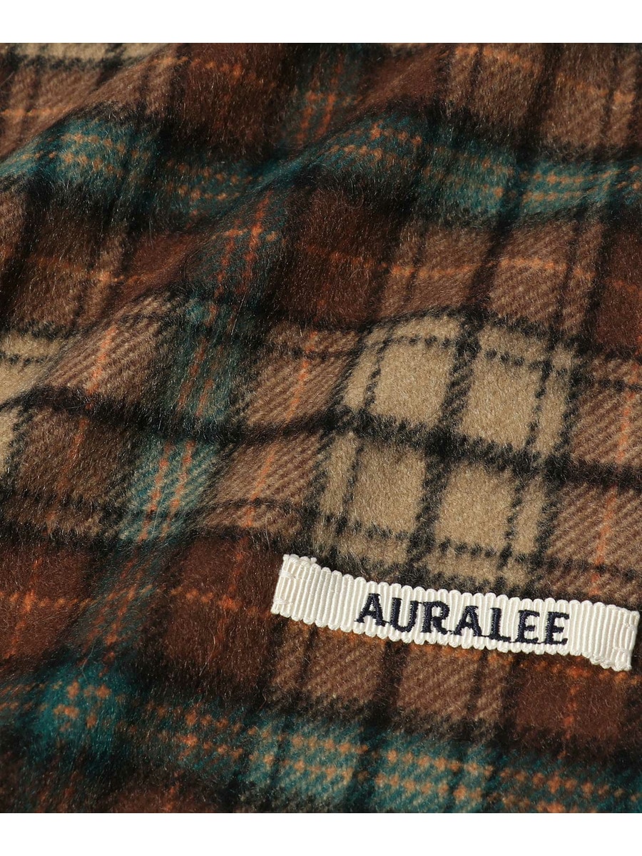 AURALEE / カシミヤチェック ロングストール｜ESTNATION ONLINE STORE
