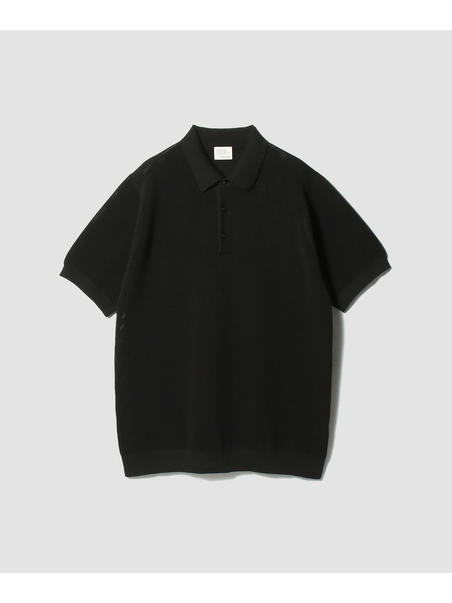 ストレッチ コットンメッシュ ポロシャツ