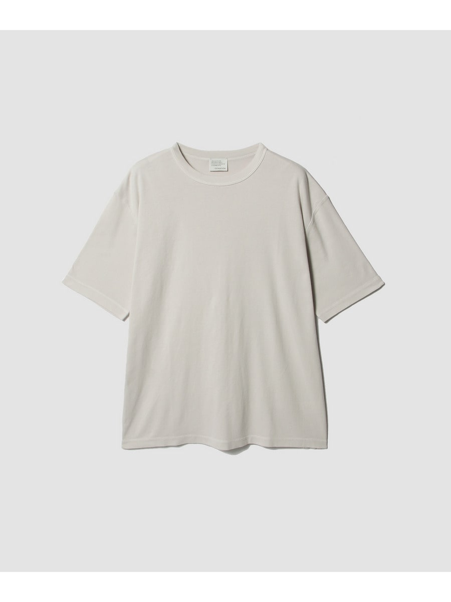スビンコットン 製品染めフライスTシャツ