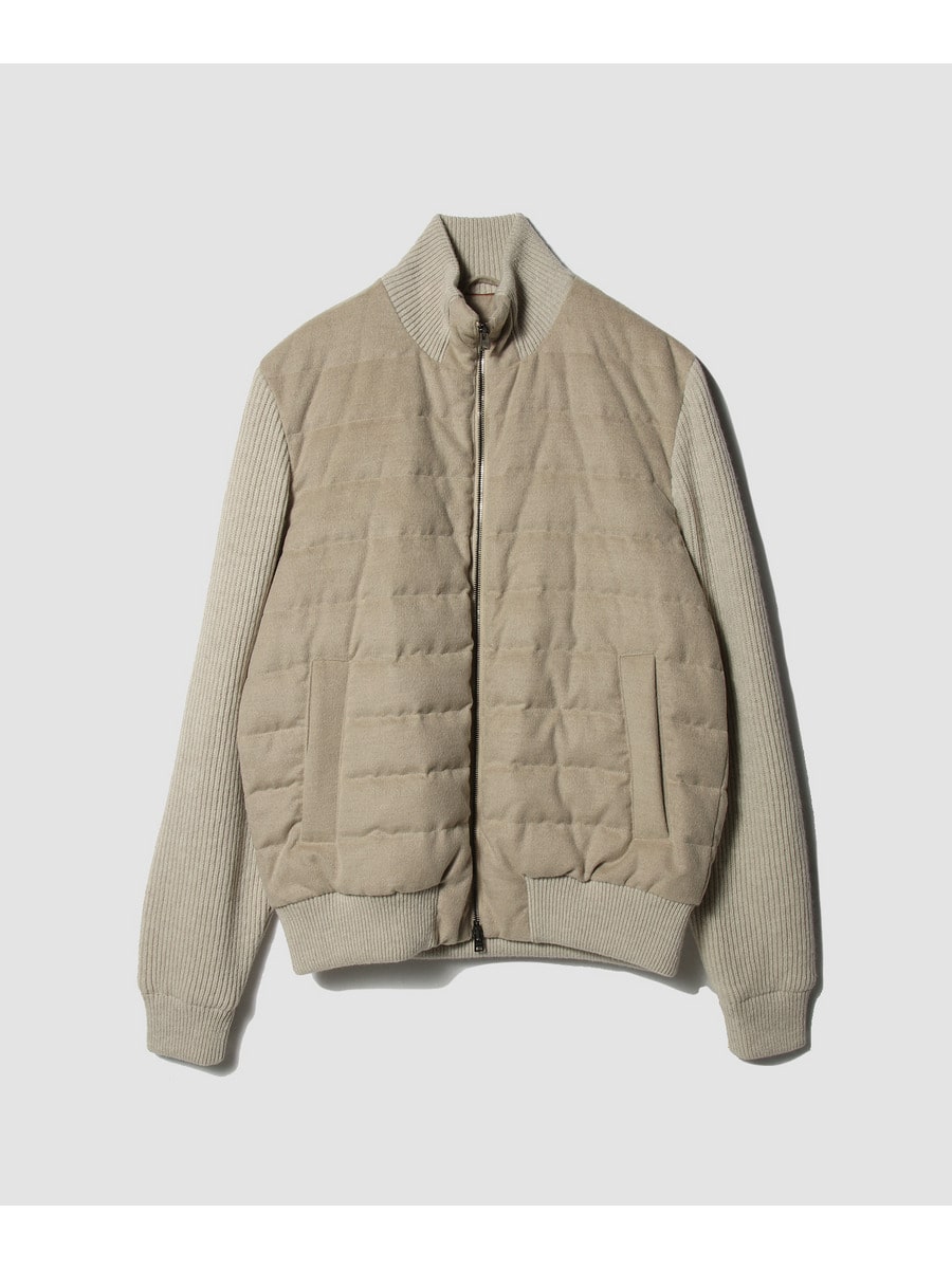 ウールブレンドメランジフランネル ジャケット＜HERNO RESORT＞