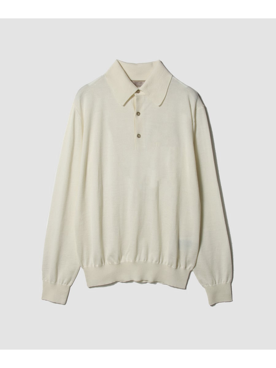 ウールシルク ニットポロシャツ＜HERNO RESORT＞