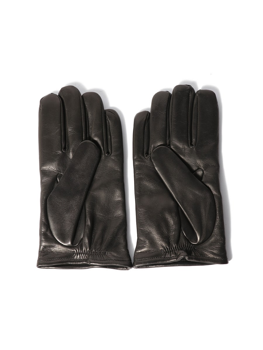 HIS GLOVES Black Leather