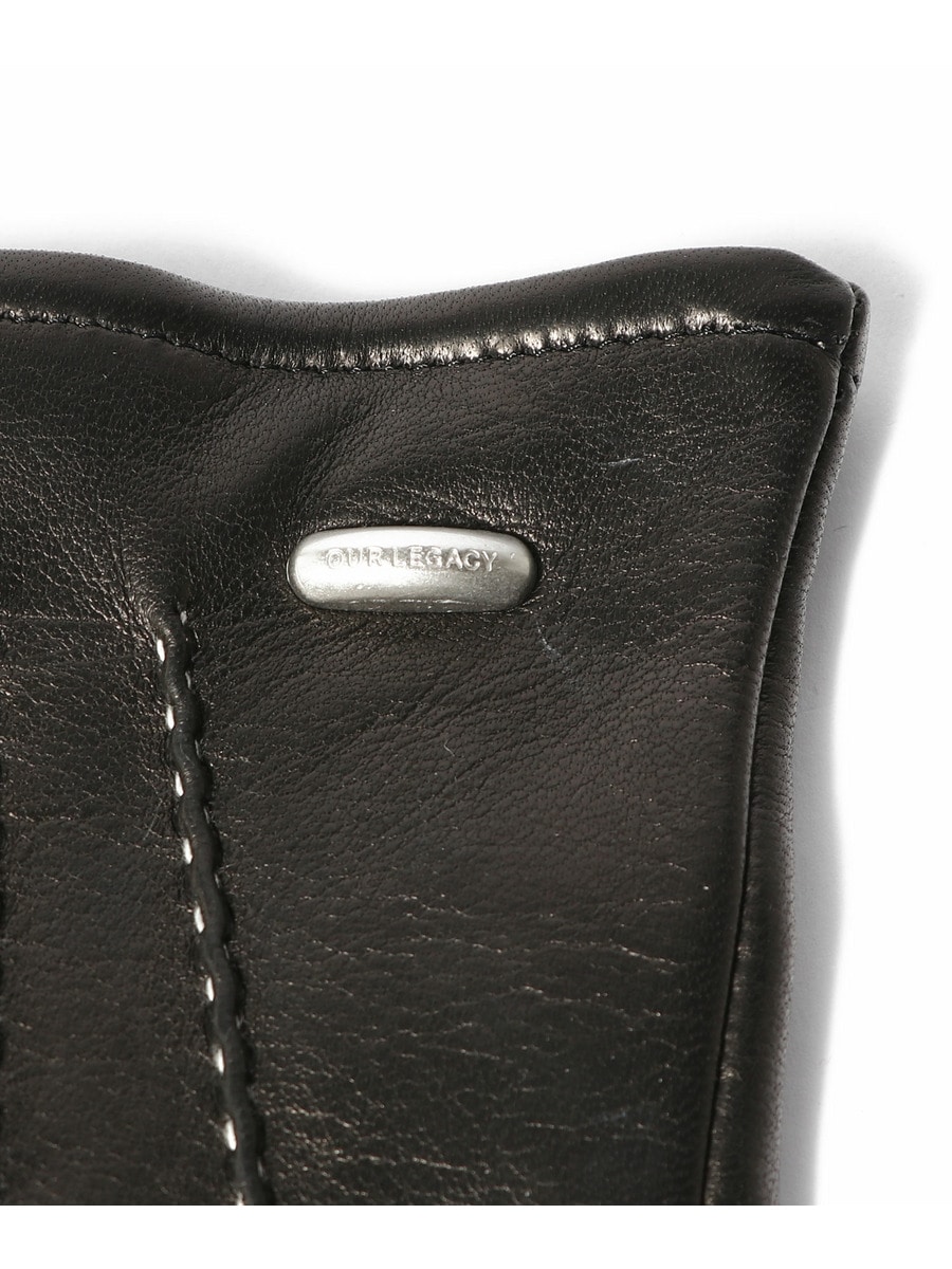 OUR LEGACY / HIS GLOVES Black Leather｜ESTNATION ONLINE STORE