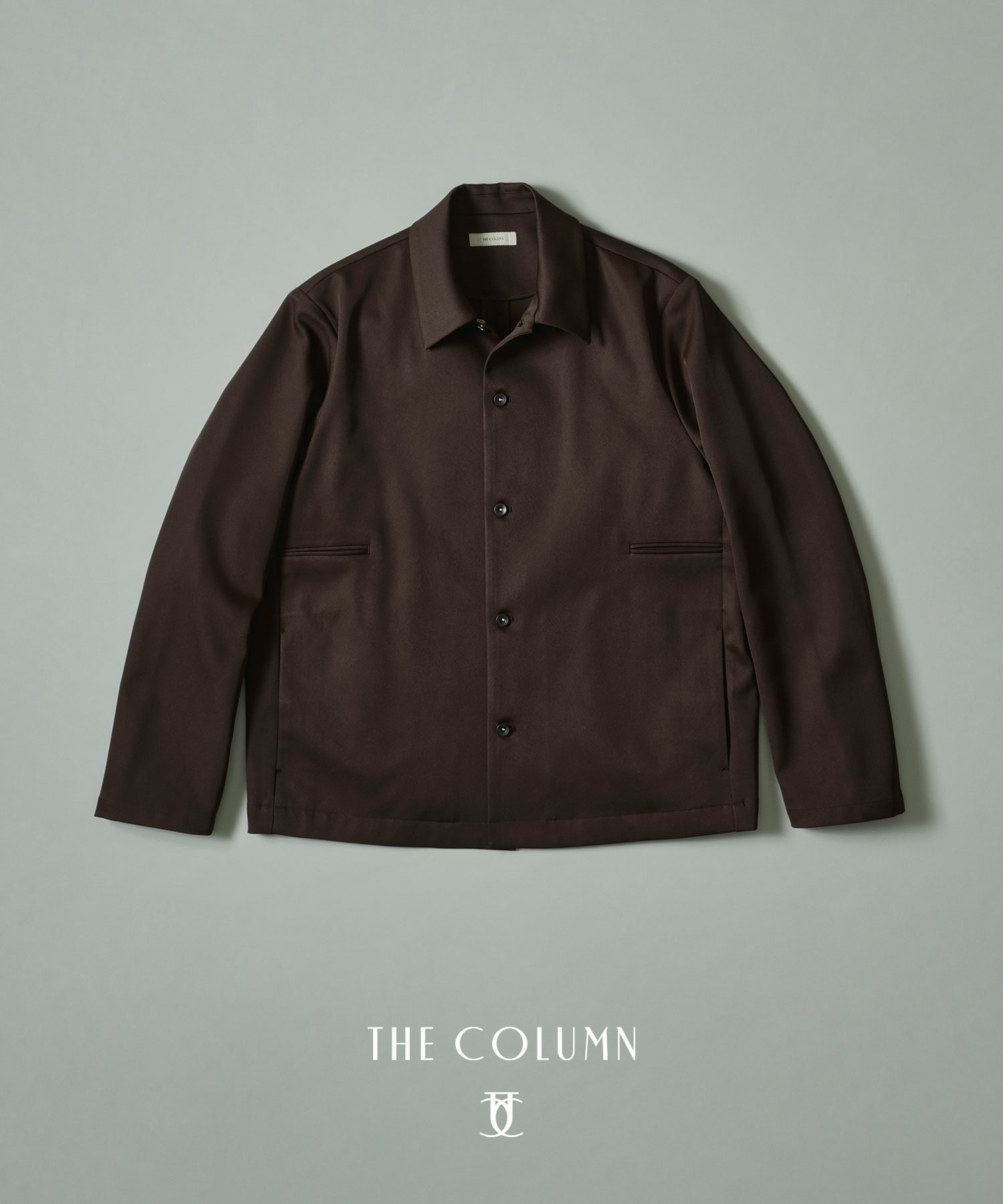 ダブルサテン ブルゾン＜THE COLUMN＞